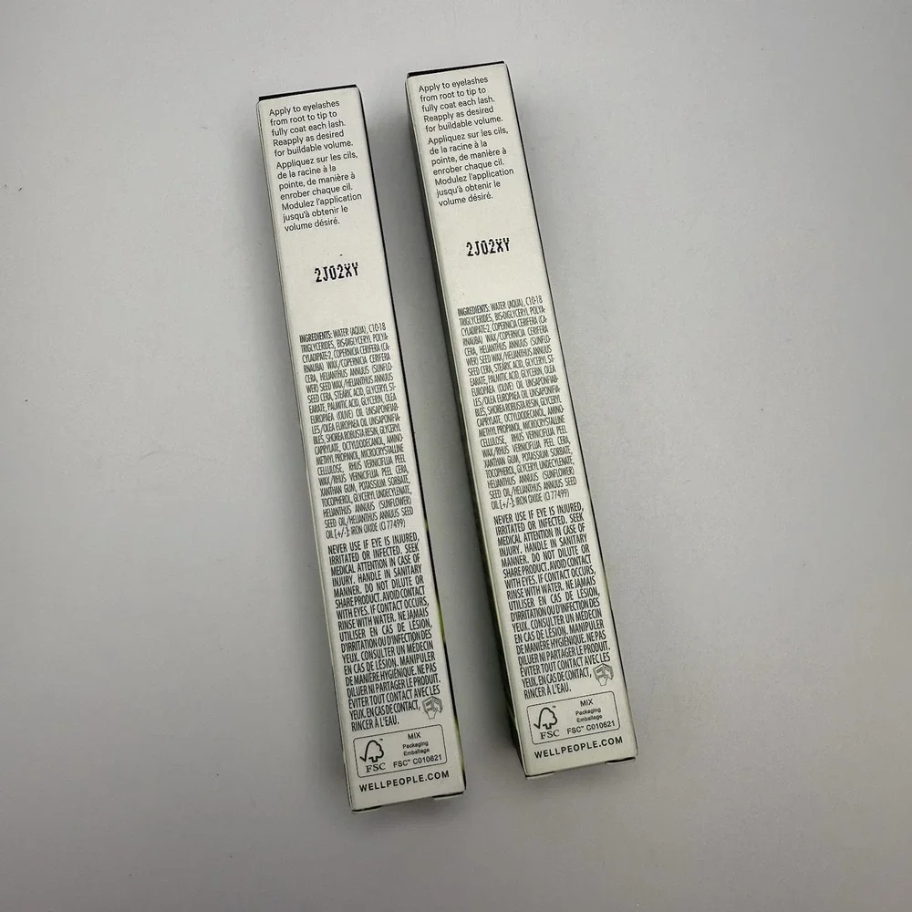W3LL PEOPLE Expressionist Pro Mascara - Black *NEW IN BOX* 2 Pack Clean Beauty